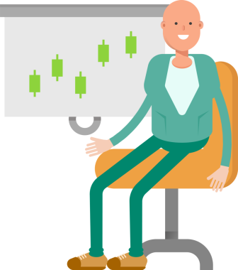 Kel İş Adamı Çizimi