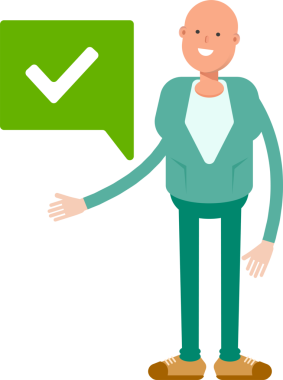 Kel İş Adamı Çizimi