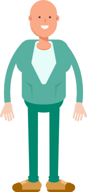 Kel İş Adamı Çizimi