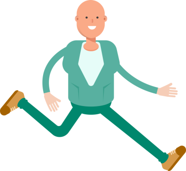 Kel İş Adamı Çizimi