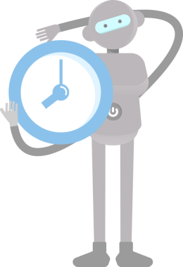 İnsansı Robot Karakter Tutma Saati