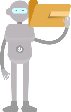 İnsansı Robot Karakteri Tutma Dizini