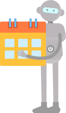 İnsansı Robot Karakteri Tutma Takvimi