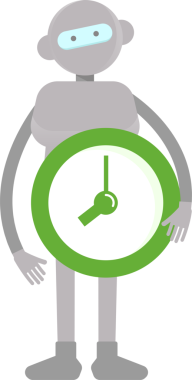 İnsansı Robot Karakter Tutma Saati