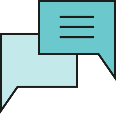 İleti ve Konuşma Baloncuğu Simgesi