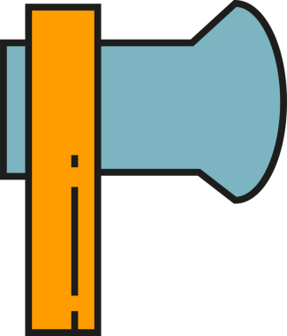 Axe Simge İllüstrasyon Clipart