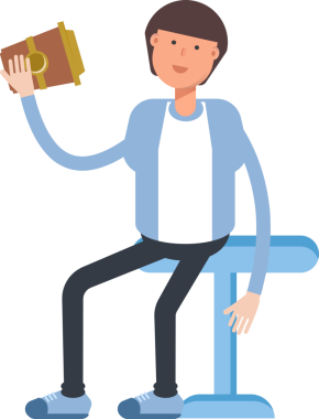 Ofis İşçisi Karakteri Çizimi