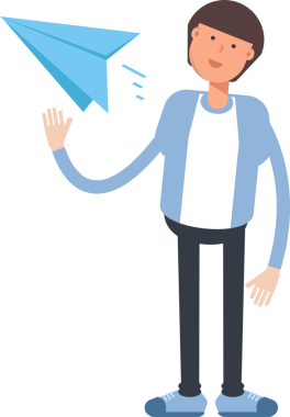 Ofis İşçisi Karakteri Çizimi