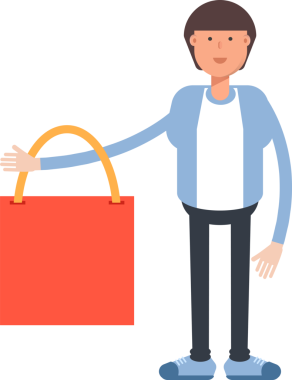 Ofis İşçisi Karakteri Çizimi