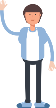 Ofis İşçisi Karakteri Çizimi