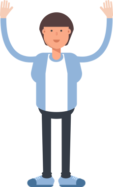 Ofis İşçisi Karakteri Çizimi