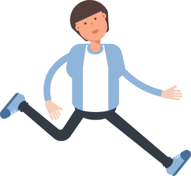 Ofis İşçisi Karakteri Çizimi