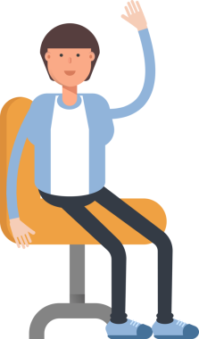 Ofis İşçisi Karakteri Çizimi