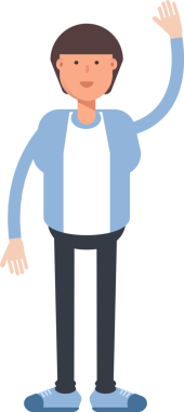 Ofis İşçisi Karakteri Çizimi