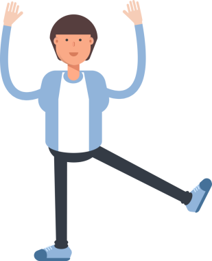 Ofis İşçisi Karakteri Çizimi