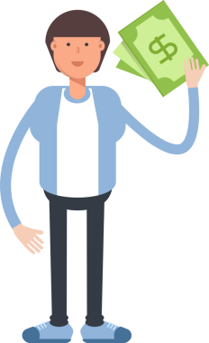 Ofis İşçisi Karakteri Çizimi