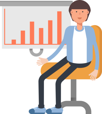 Ofis İşçisi Karakteri Çizimi