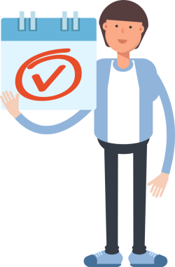 Ofis İşçisi Karakteri Çizimi