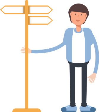 Ofis İşçisi Karakteri Çizimi