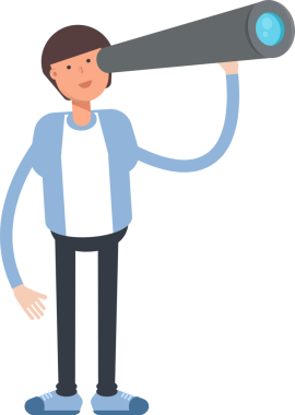 Ofis İşçisi Karakteri Çizimi