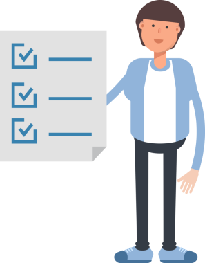 Ofis İşçisi Karakteri Çizimi