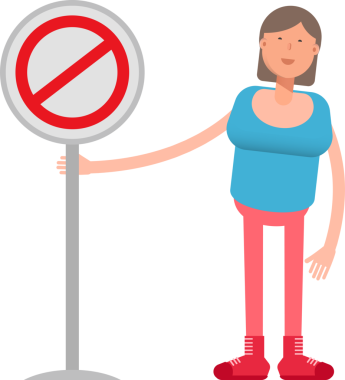 Kadın Karakteri Çizimi Clipart