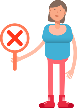 Kadın Karakteri Çizimi Clipart