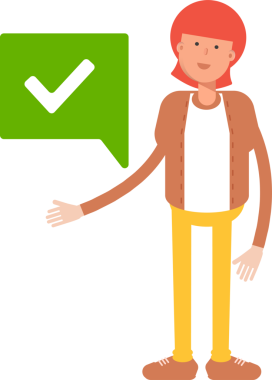 Hippi Adam Karakteri ve İşaretle