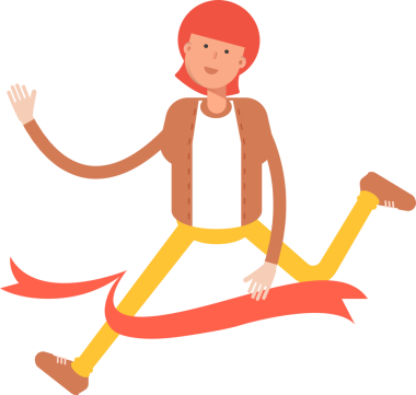 Hippi Adam Karakteri Çizimi