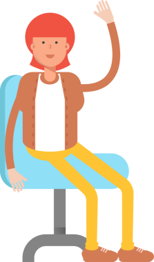 Hippi Adam Karakteri Çizimi