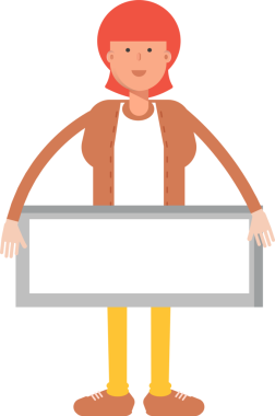 Hippi Adam Karakteri Çizimi