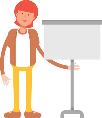 Hippi Adam Karakteri Çizimi