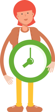 Hippi Adam Karakteri Saati