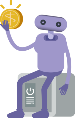 İnsansı Robot Karakteri Çizimi