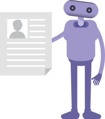 İnsansı Robot Karakteri Çizimi