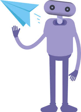 İnsansı Robot Karakteri Çizimi