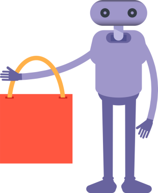 İnsansı Robot Karakteri Çizimi