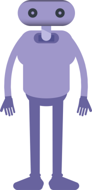 İnsansı Robot Karakteri Çizimi