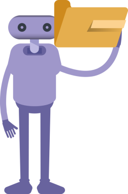 İnsansı Robot Karakteri Çizimi