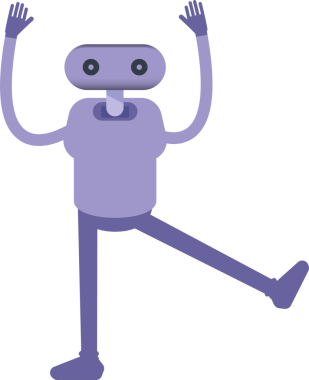 İnsansı Robot Karakteri Çizimi