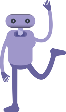 İnsansı Robot Karakteri Çizimi