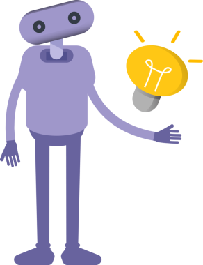 İnsansı Robot Karakteri Çizimi