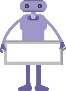 İnsansı Robot Karakteri Çizimi