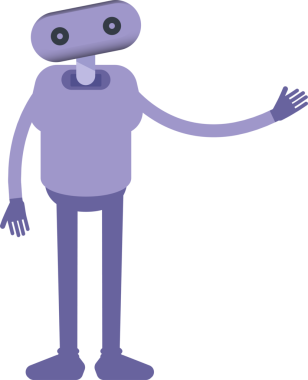 İnsansı Robot Karakteri Çizimi