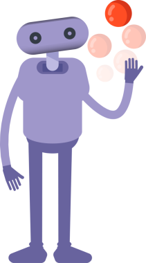 İnsansı Robot Karakteri Çizimi