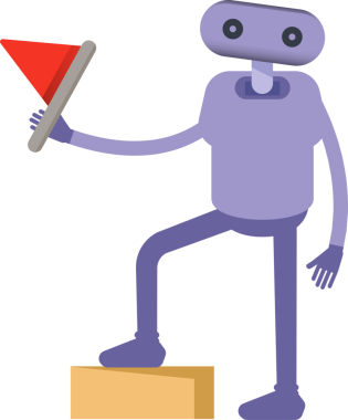 İnsansı Robot Karakteri Çizimi