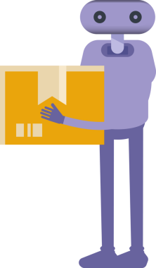 İnsansı Robot Karakteri Çizimi