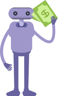 İnsansı Robot Karakteri Çizimi