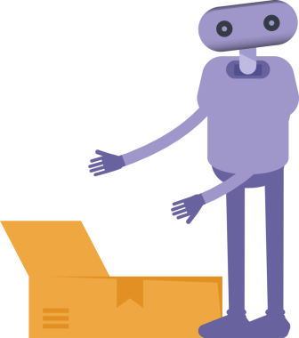 İnsansı Robot Karakteri Çizimi