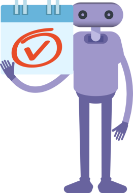 İnsansı Robot Karakteri Çizimi